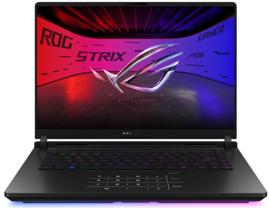 ASUS Laptop ROG Strix SCAR 16 G635LX-RW103X / Intel Core Ultra 9 275HX, 16", 2560 x 1600, 64 GB, 2 TB SSD, Windows 11 Pro, crna